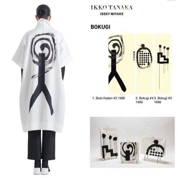 ISSEY MIYAKE IKKO TANAKA DUSTER LINEN VINTAGE JAPON 1996 COLLECTION WOMEN SIZE 6 - Picture 15 of 17